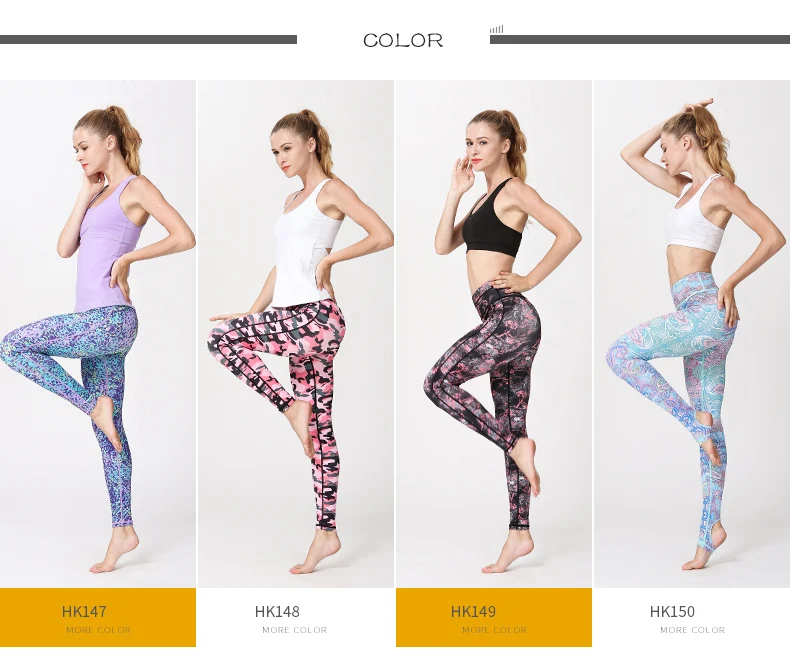Women Sexy Yoga Pants Fitness Leggings (20)