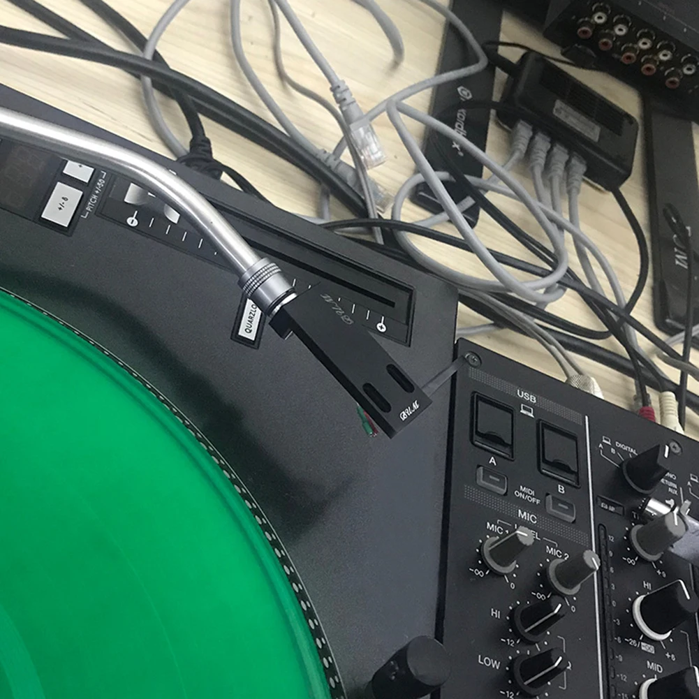 Phono картридж со стилусом винил стилус держатель DJ головной убор аксессуары для музыкальных инструментов