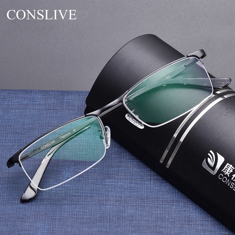 

Titanium Men Eyeglasses Frames Square Optical Glasses for Men Myopia Hyperopia Astigmatism Man Dioptric Spectacles Frame V8920