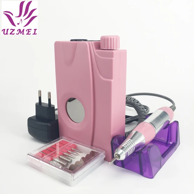 New 110 240v Portable Electric Nail Drill Machine Acrylic File New 110 240v Portable Electric Nail Drill Machine Acrylic File Manicure Pedicure Kit