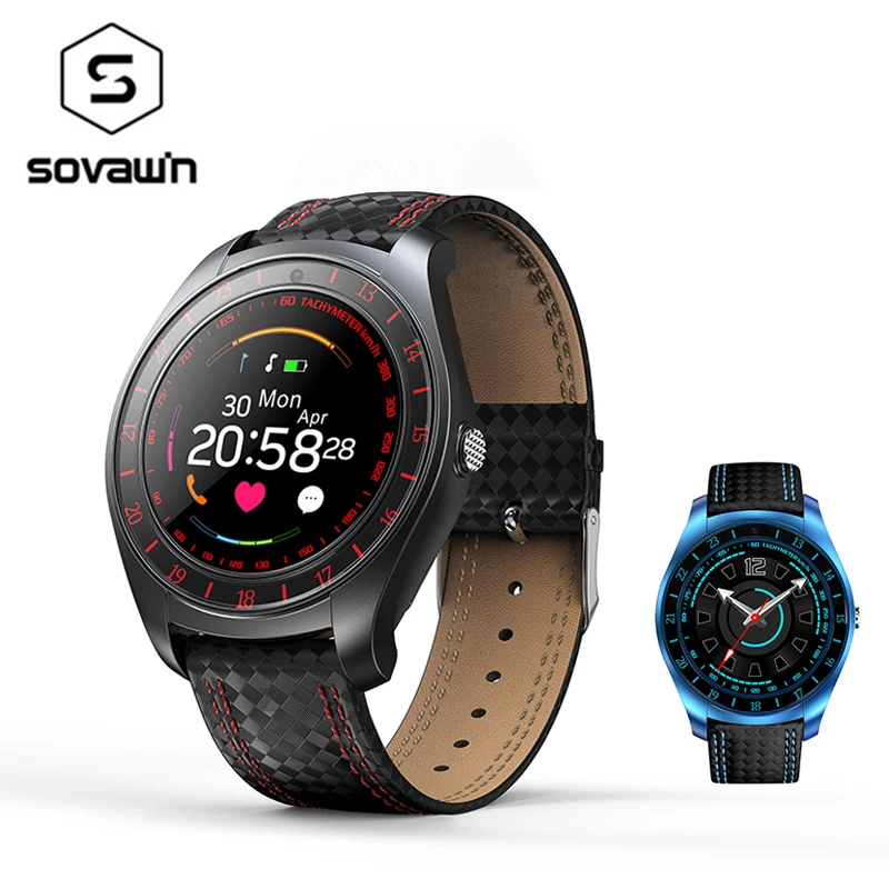 

V10 Bluetooth Smart Watch Men Adult Sports Smartwatch Waterproof Android Camera Pedometer Heart Rate Monitor Sim Card Wristwatch