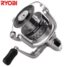 100% RYOBI 6+1BB Spinning Fishing Reels 1500-6500 Sequence Moulinet Peche for Carp Weeve Feeder Carretilha Para Pesca Fish Deal with