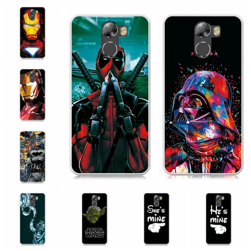 

Charming Deadpool Spiderman Case Coque FFor Wileyfox Swift 2 Soft TPU Cases Fundas For Wileyfox Swift 2 Plus 2Plus Cover Capa