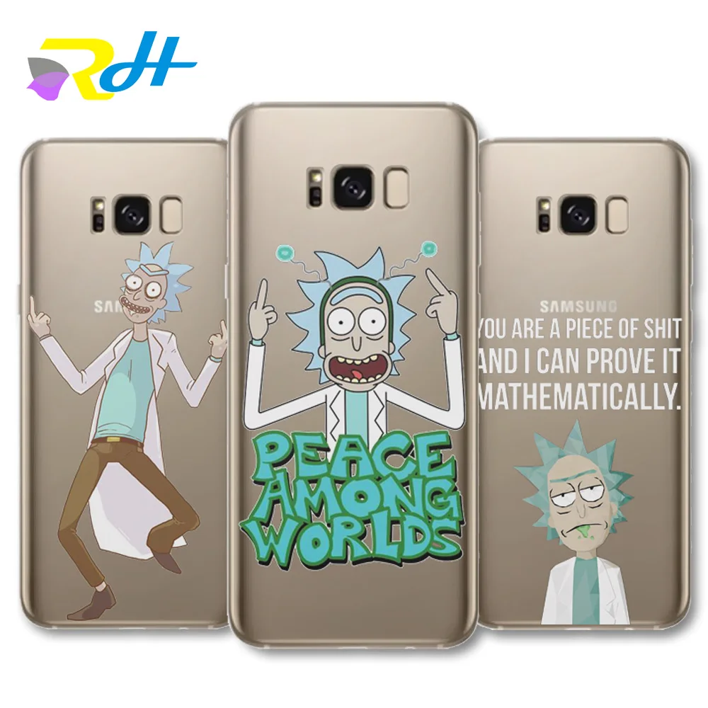 coque de samsung j5 rick and morty