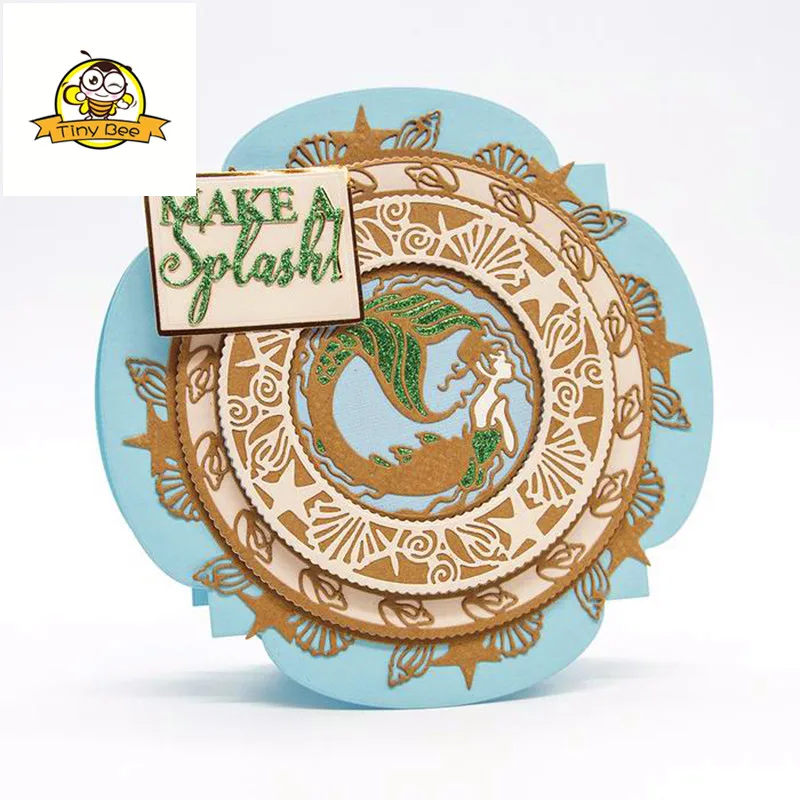 

MAKE A SPLASH Metal Cutting Dies for WORD Dies Scrapbooking Paper Card Making DIY Photo Album Embossing Stencil Letter Dies