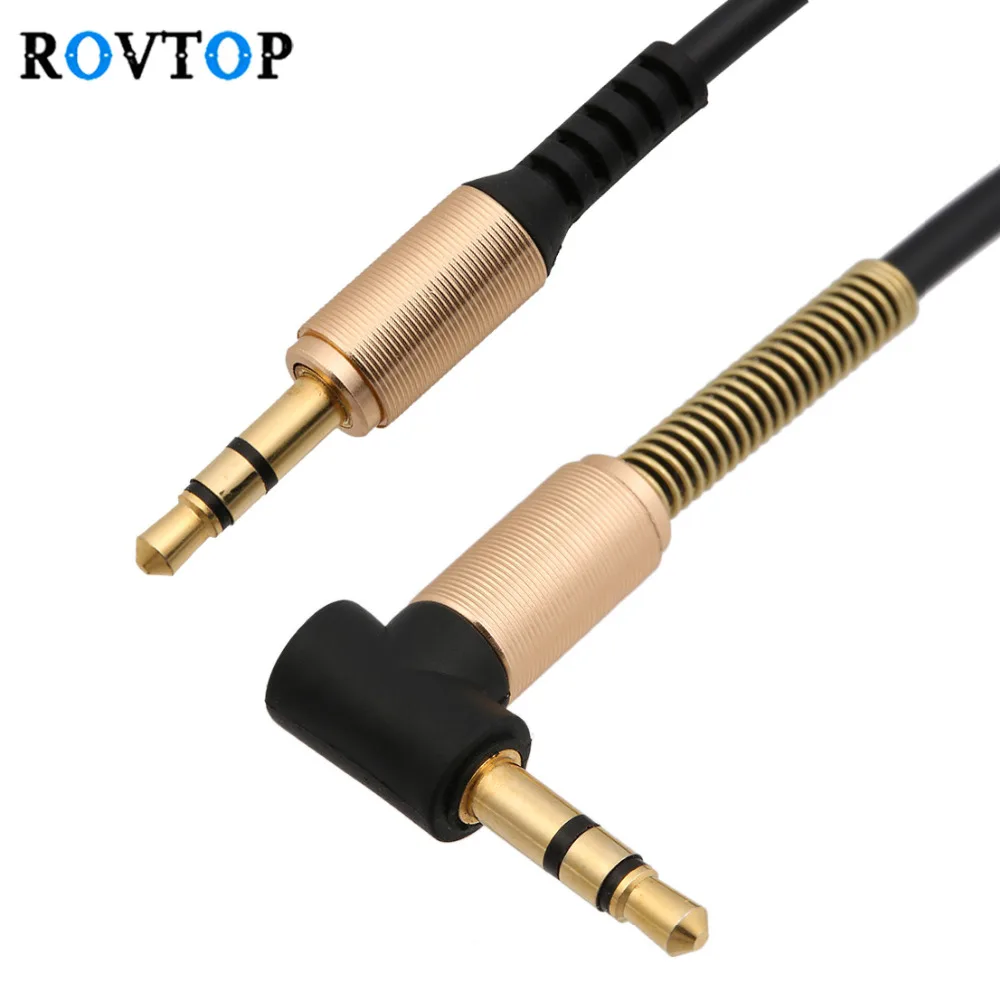 Rovtop 3.5MM Audio Cable Flexible Male to Male AUX Cable Headphone