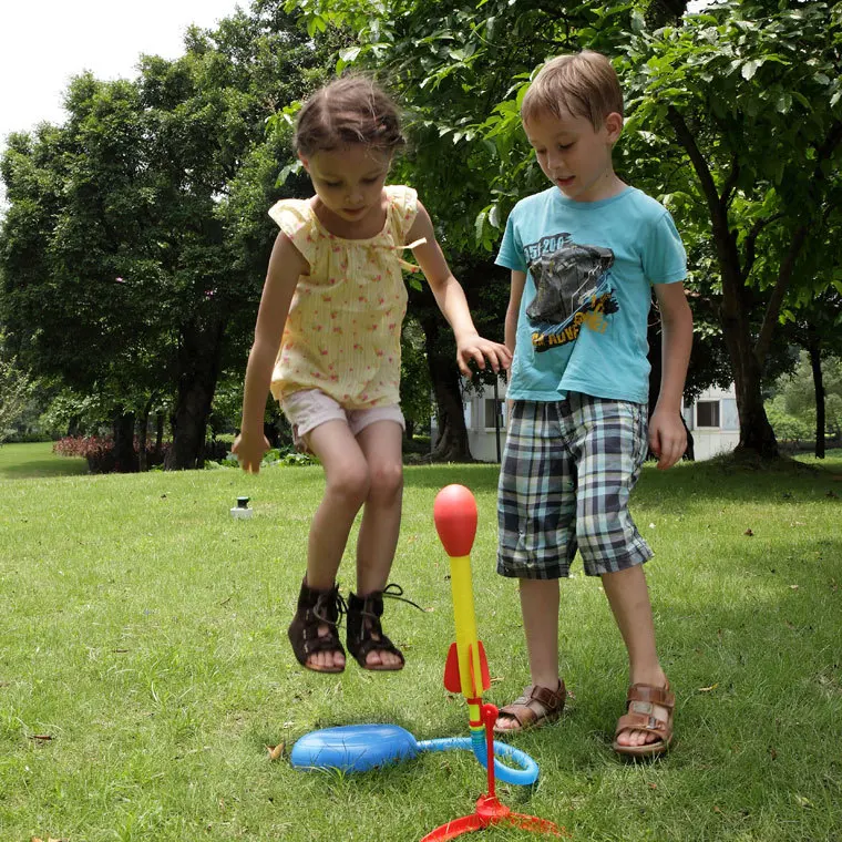 

akitoo 1427 Kindergarten Rocket Launcher Preschool Education Science Kindergarten Parents Interactive Games Sports Teaching Toy