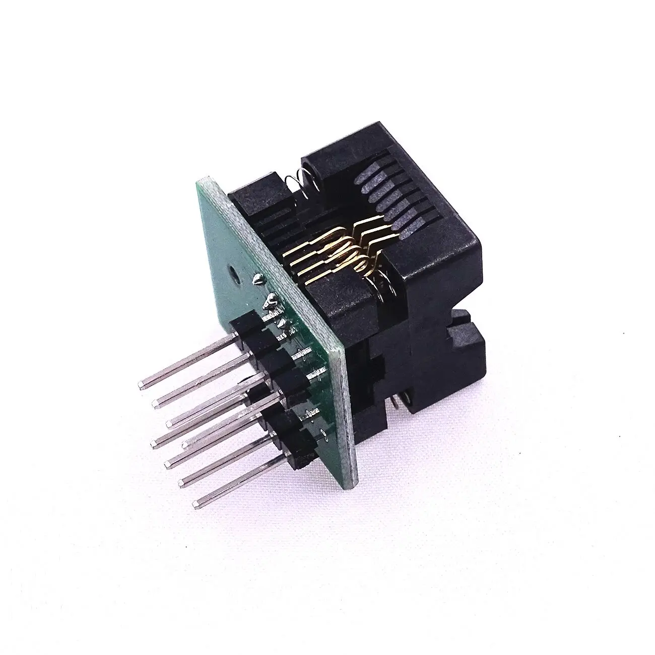 

SOIC8 SOP8 to DIP8 EZ Socket Converter Module Programmer Output Power Adapter With 150mil Connector SOIC 8 SOP 8 To DIP 8