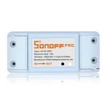 

AC90V-220V Sonoff Smart Home WiFi Wireless Switch Module , intelligent DIY TIMER switch control VIA IOS Android with FM433 chip