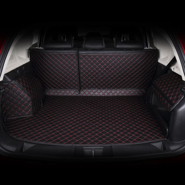 

dedicatef full surrounded car trunk mats for Geely Dorsett EC7 EC8 GX7 Chery Tiggo 3 A3 5