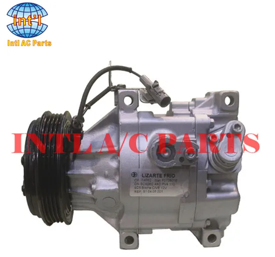 SCS06C auto ac air conditioner compressor for Toyota Yaris/Verso 1.5