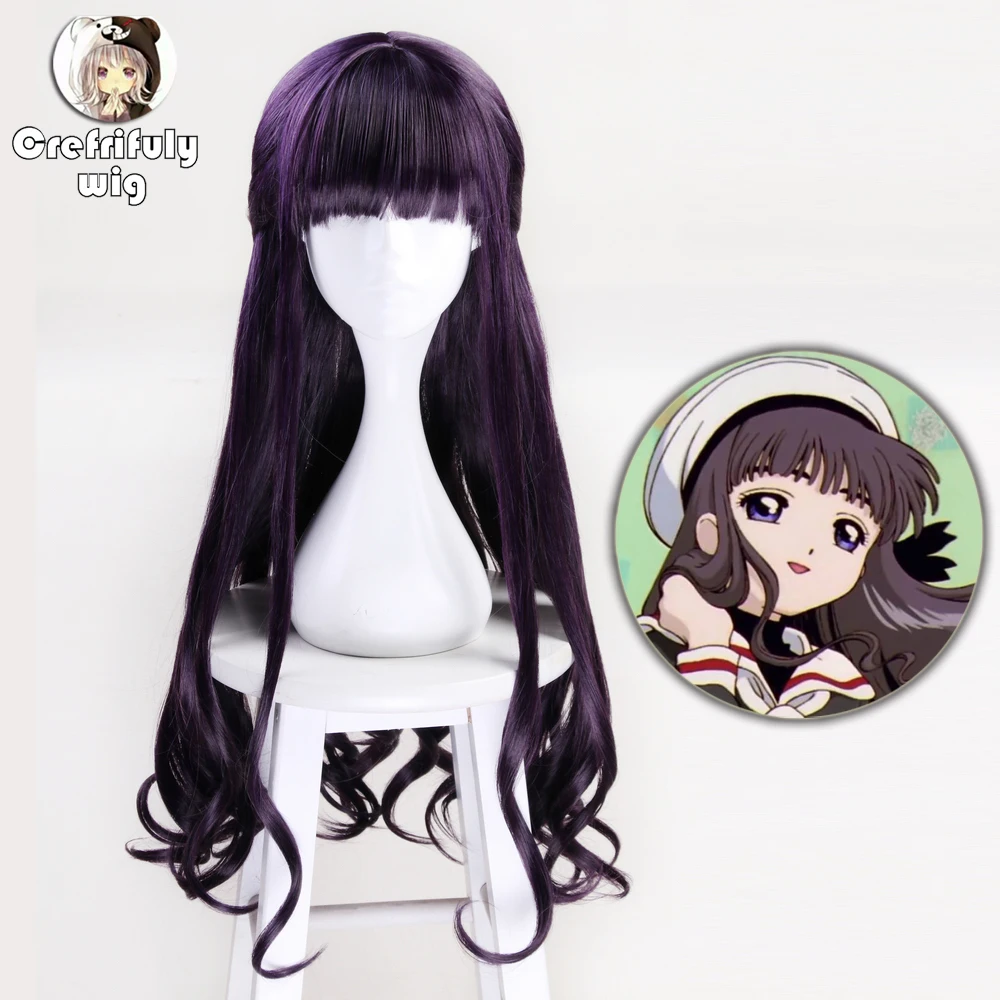 Новый аниме Косплэй парик Card Captor Sakura Tomoyu Daidouji термостойкие синтетические волосы
