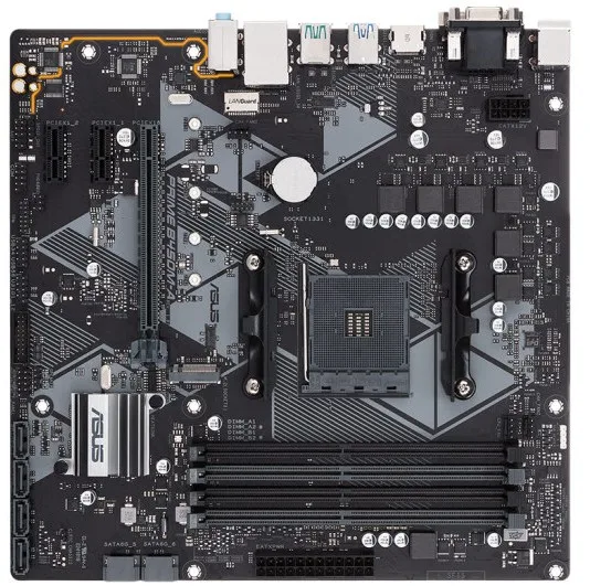  ASUS PRIME B450M-A Desktop-Computer Motherboard AM4 M-ATX AURA RGB neue original