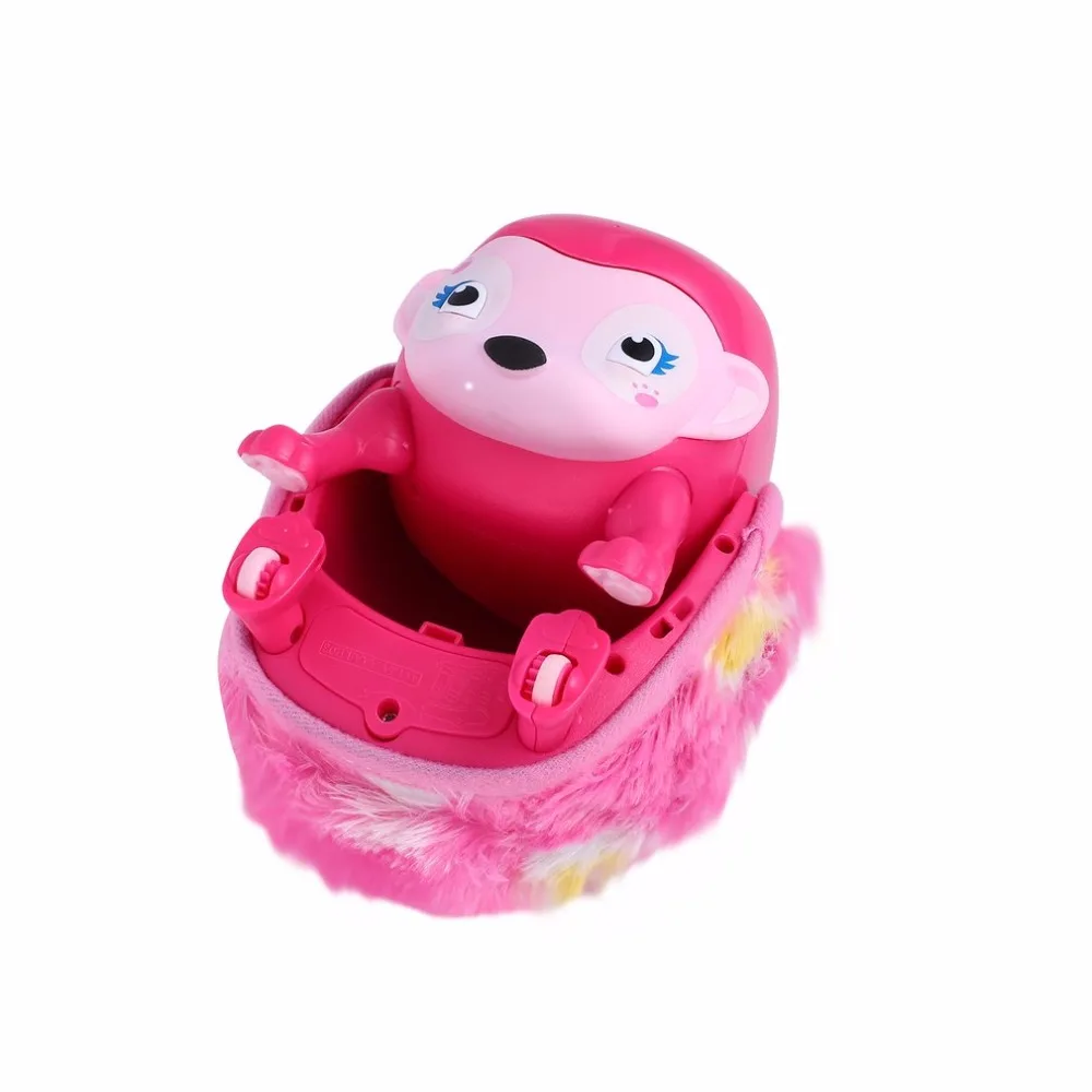 Детская форма ежа электронный милый питомец сенсорная игрушка с ежиком рулон индукционные интерактивные, образовательные игрушки для
