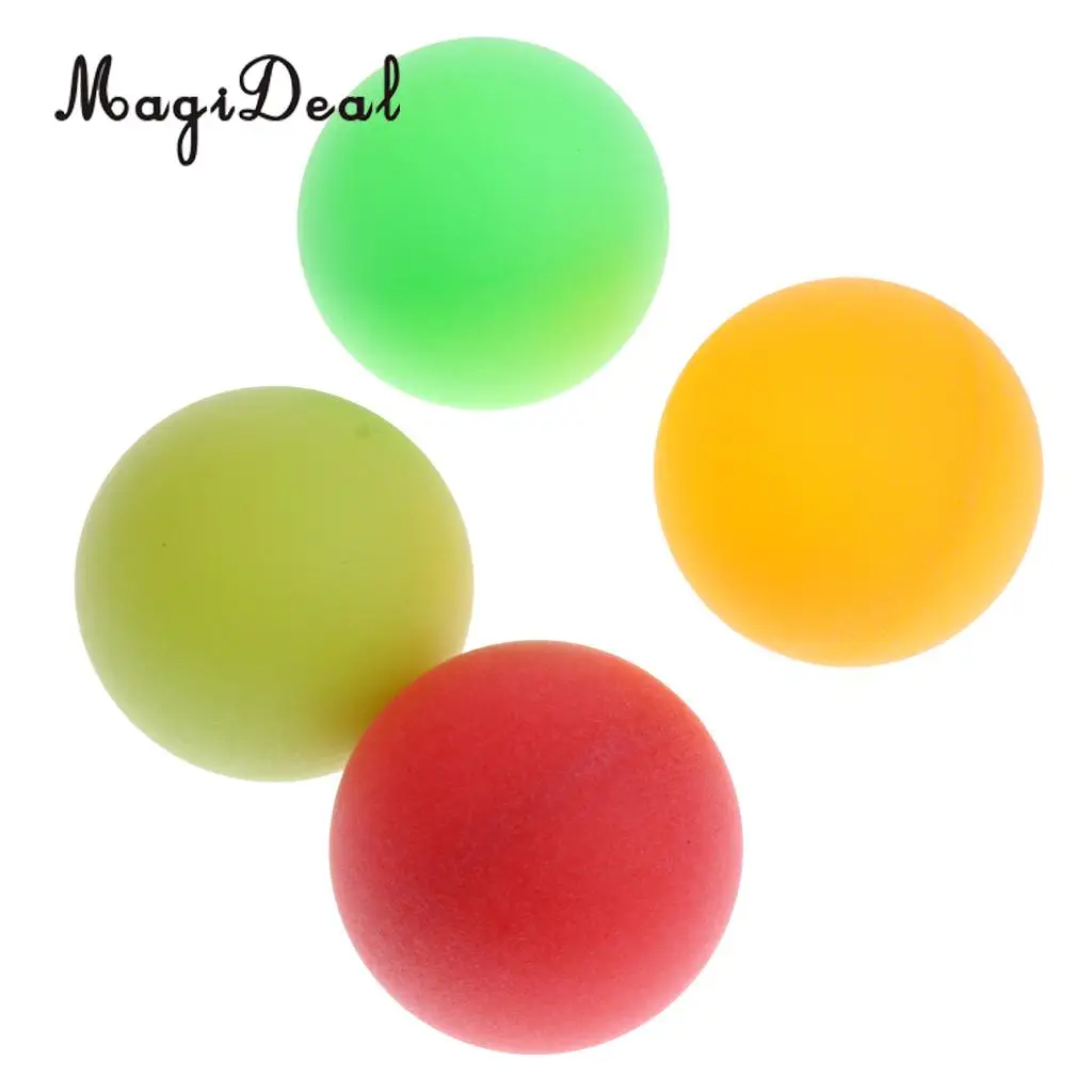 MagiDeal Pack of 100 Ping Pong Table Tennis Balls Beer Pong Colorful Cat Balls Assorted Color Plastic Balls Kids Birthday Gift