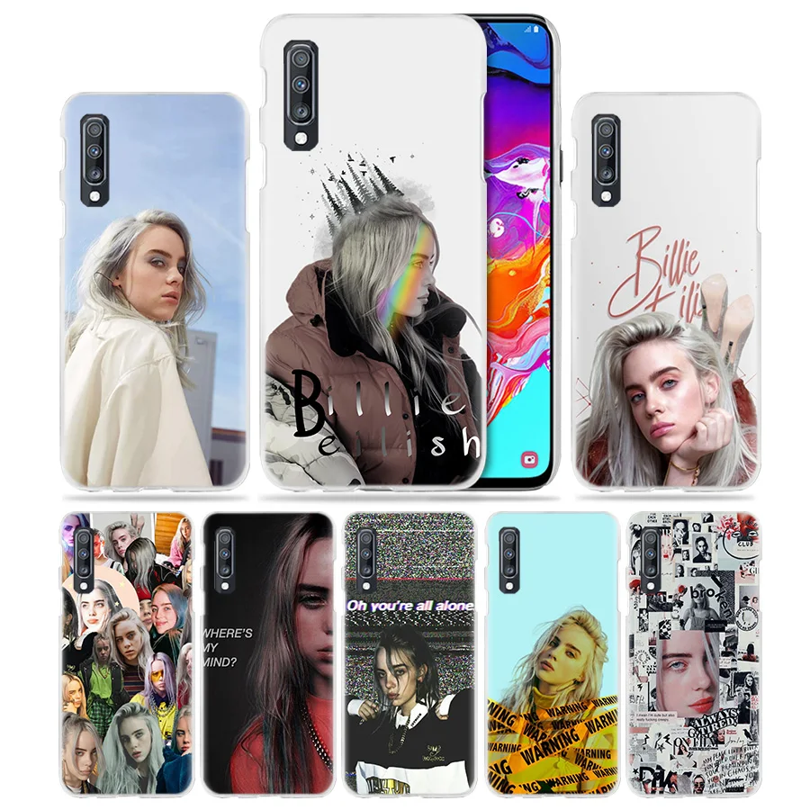 

Billie Eilish Music Singer Case for Samsung Galaxy M40 A50 A80 A70 A60 A40 A30 A20e A10 J4 J6 Plus J8 2018 Hard PC Phone Cover