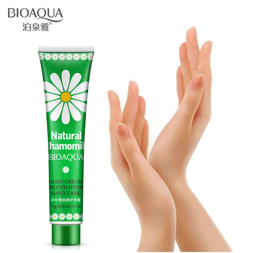 BIOAQUA-Chamomile-Classic-Hand-Cream-75g-Moisturizing-Hand-Cream-Nourish-Anti-chafing-Hand-Care-Lotions-Handcreme