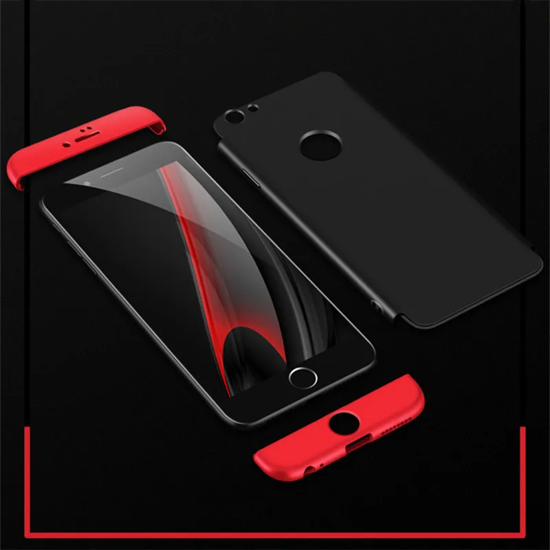 

Rugged Case For Coque iPhone 6 s 6s Case 360 Degree Full Protection Hard PC Matte Cover for i Phone 6 6s s Phone Cases Fundas
