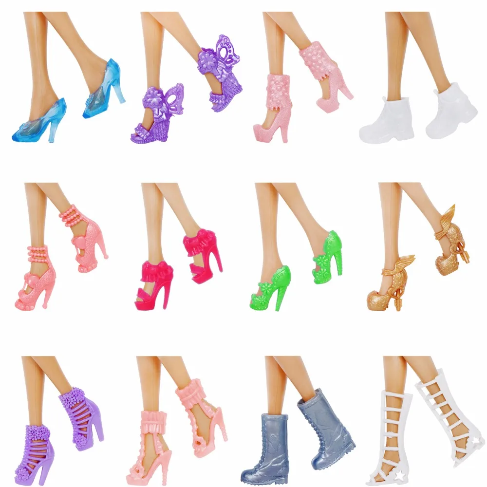 crystal barbie shoes