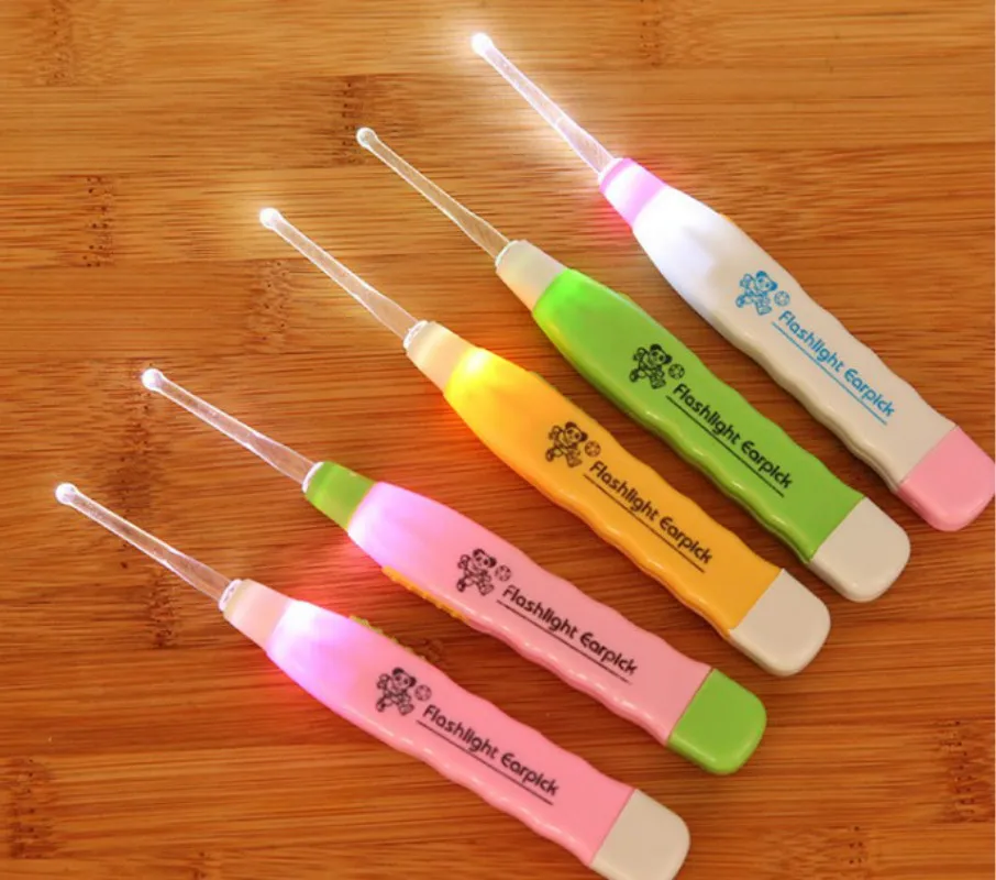 

3Pcs/set 2017 Multifunction LED light Earpick Dug Ershao 5ZCF073