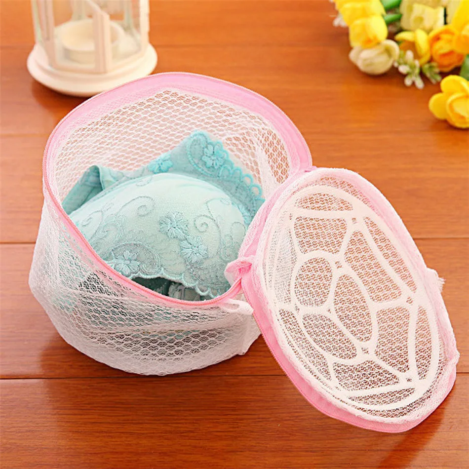 New Lingerie Washing Home Use Mesh Clothing Underwear Organizer Washing Bag Useful Mesh Net Bra Wash Bag zipper Laundry Bag