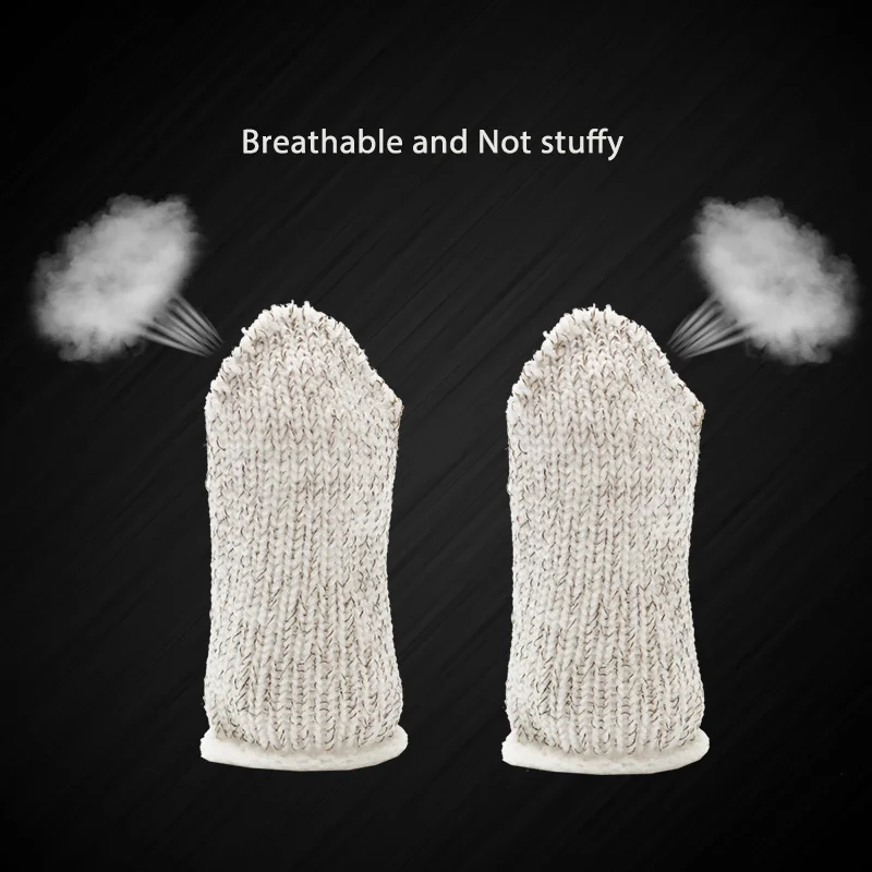  1 Pair Pubg Mobile Finger Stall Sensitive Game Controller Sweatproof Breathable Finger Cots Accesso