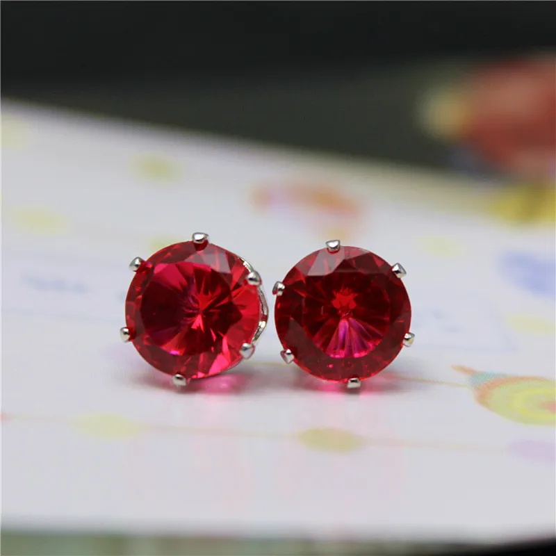 

2019 brand jewelry luxury austrian crystal earrings for women Silver for women stud earrings for girls gift