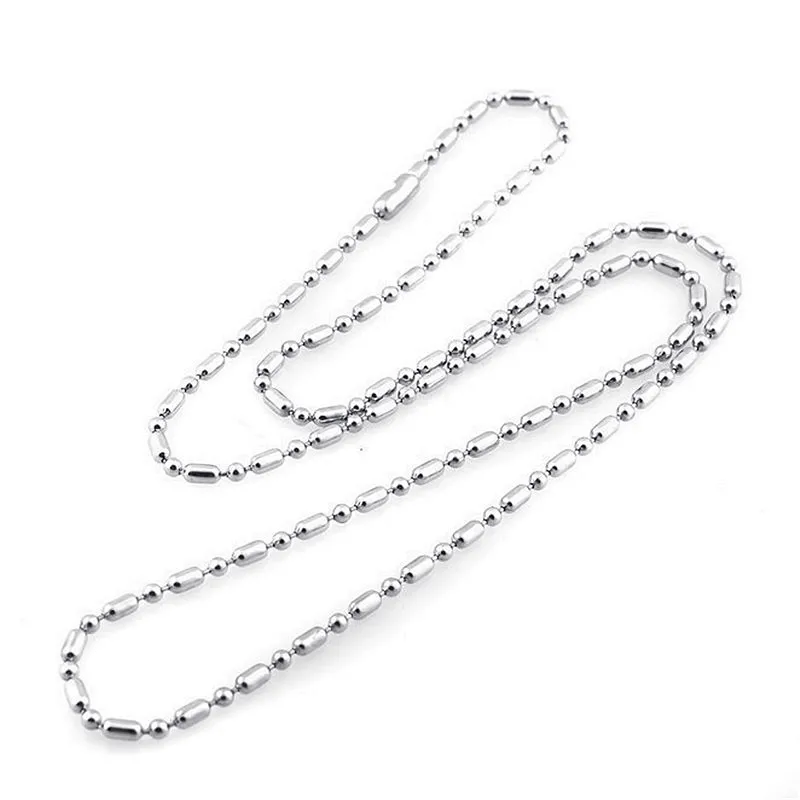 2PC/lot 2mm Stainless Steel Bamboo Ball 