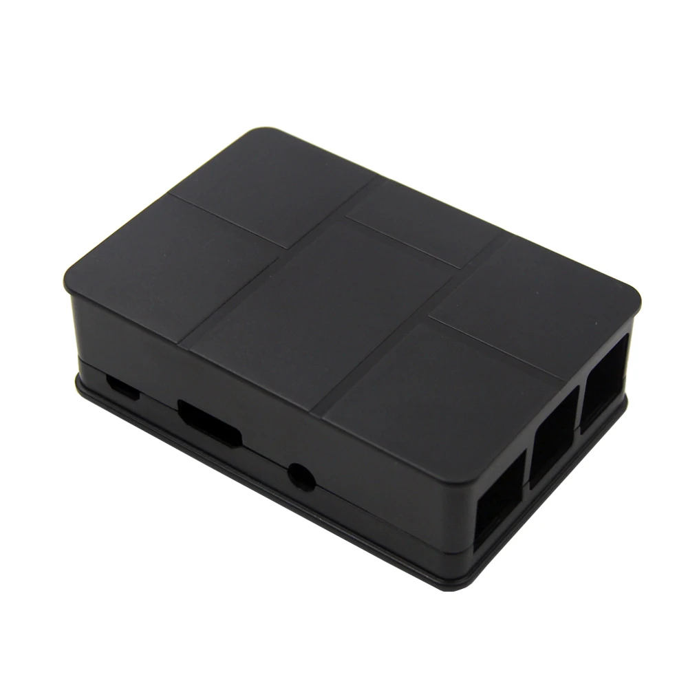 Для Raspberry Pi 3 Модель B Чехол черный корпус ABS пластик коробка для Raspberry PI 2 Модель B и Модель B +