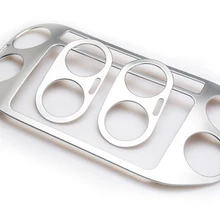 Для Volkswagon VW Tiguan 2010 2011 2012 2013 подкладке одометром рама отделка и Кондиционер Vent Выход Обложка отделка