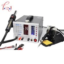 1 шт. AOYUE 768 110 В/220 В цифровая паяльная станция горячего воздуха Встроенный внешний источник питания AOYUE768 AOYUE паяльник