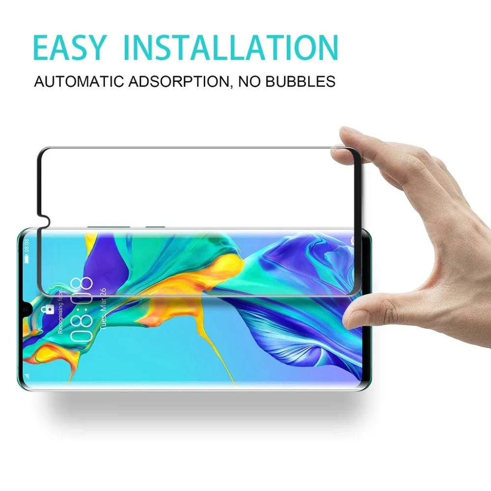 Huawei P30 Pro Screen Protector Tempered Glass For Huawei Mate 20X 20 Pro Huawei P30 P30 Pro 3D Full Cover Protection Glass