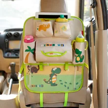 OHANEE 2018 del fumetto Seggiolino Auto Organizer per i bambini sedile Posteriore Sacchetto di Immagazzinaggio Appeso Organizador Borse Accessori auto Per Interni
