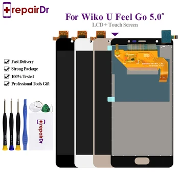 

5.0'' For Wiko U Feel Go LCD Display+Touch Screen Assembly 100% Tested for Wiko U Feel Go Display Lcd Spare Parts+Tools