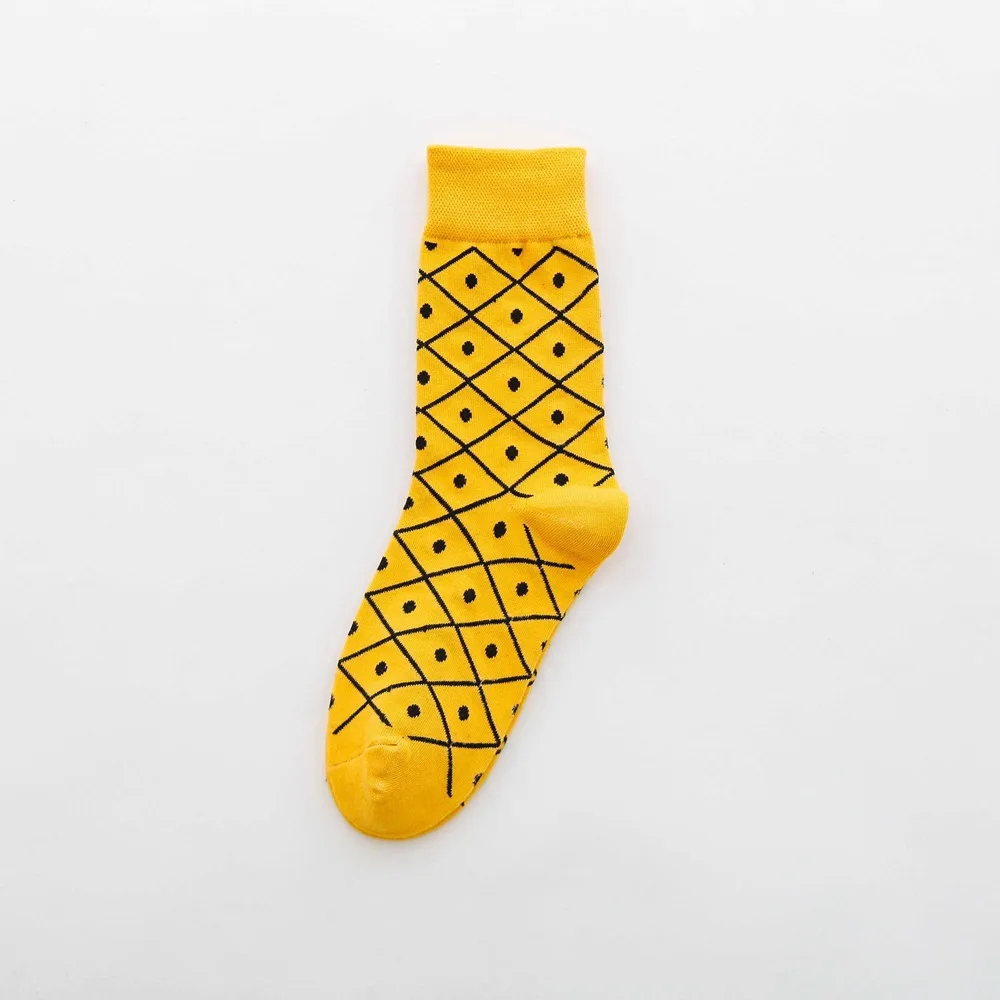 1 пара новых хлопковых женских носков, цветные забавные носки с рисунками фруктов и животных для девочек, милые винтажные весенне-летние носки kawaii - Цвет: 5