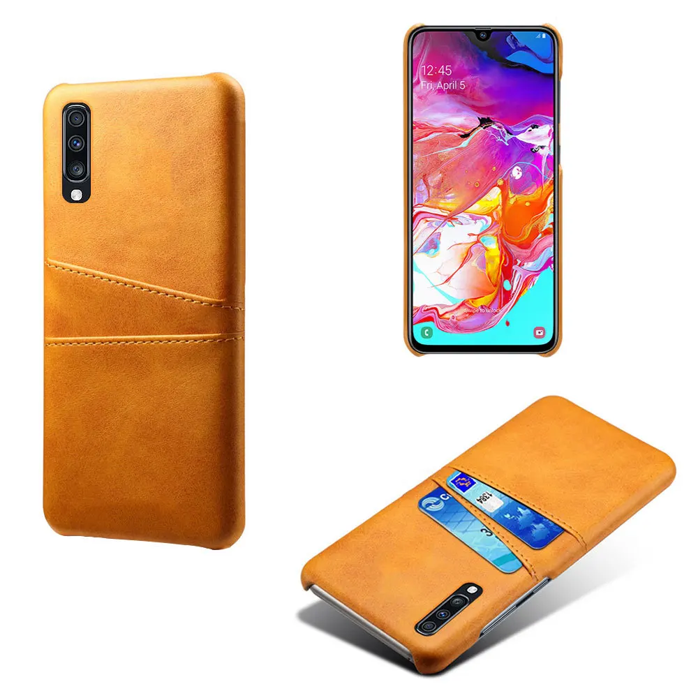 

Hangrui Luxury PU Leather Case For Samsung Galaxy A50 2019 A30 A10 A20 A40 A70 Case Back Cover Credit Card Holder Slot Cover