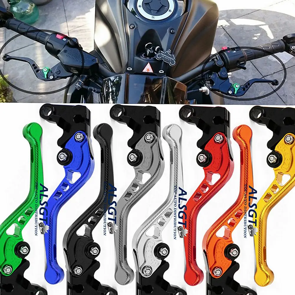 

For MV Agusta Brutale 750 /910R / 989R / 920 / 990 / 1078RR / 1090 Motobike 3D Long/ Short Levers Clutch Brake Levers 8 Colors