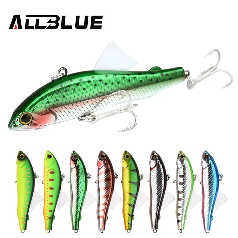 ALLBLUE 2018 New SICKLE VIB 80S Sinking Vibration Fishing Lure Hard Plastic Artificial Bait Winter Ice Fishing Trout Tackle ALLBLUE 2018 New SICKLE VIB 80S Sinking Vibration Fishing Lure Hard Plastic Artificial Bait Winter Ice Fishing Trout Tackle