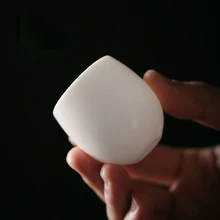 TANGPIN Dehua керамические чашки белый фарфор чайная чашка ручной работы китайский кунг-фу чашка