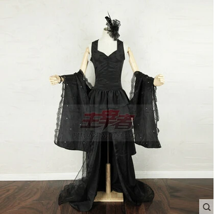

Anime Tokyo Ghoul Cosplay kamishiro rize Cos Halloween Party Full set 3in1(Dresses+Shawl + Socks)
