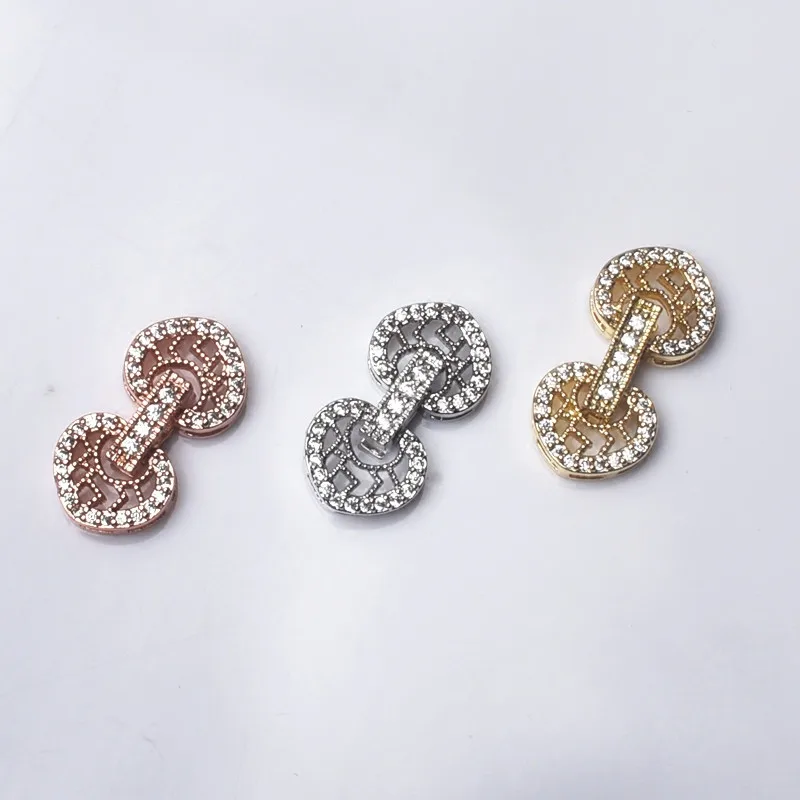 

Wholesale DIY Natural Stones Beads Jewelry Making Accessories Silver/Gold/Rose Gold Metal Connector Clasps Findings