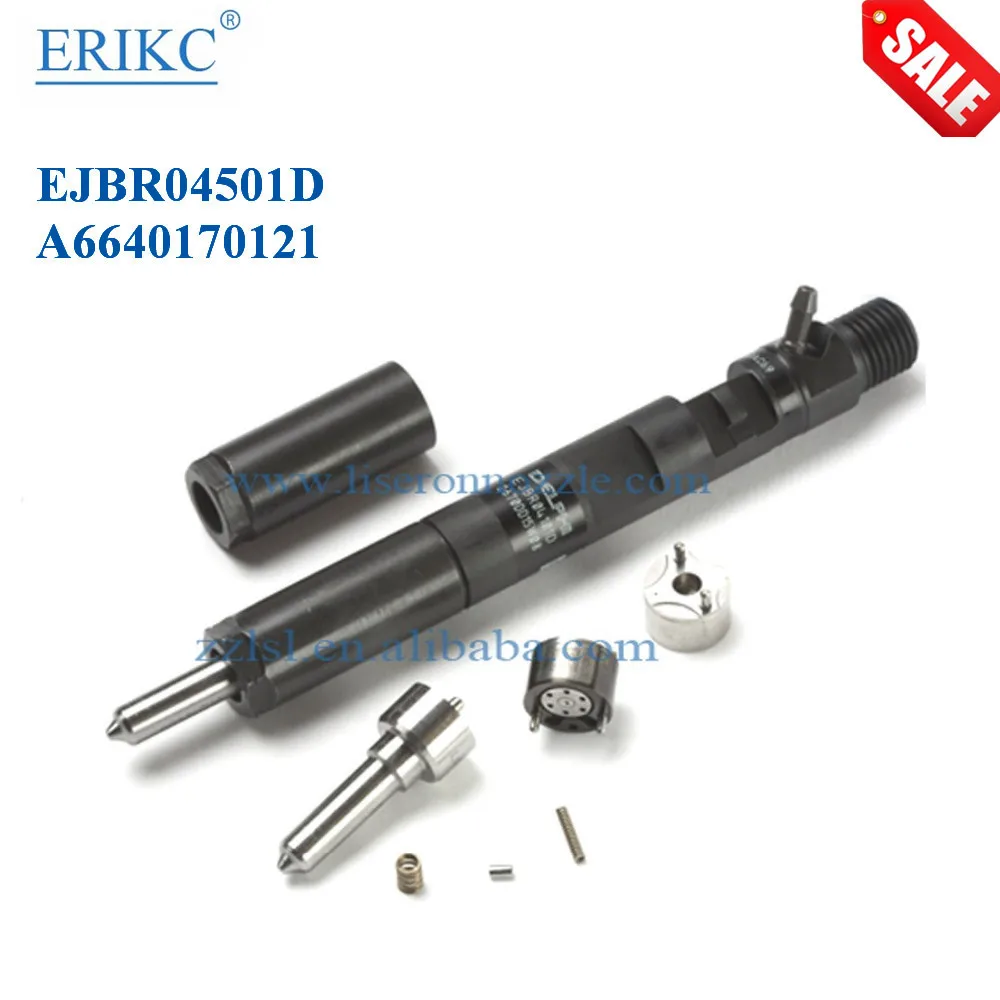 

ERIKC Injector EJBR04501D Diesel CR Injector assy A6640170121 for Ssangyong Kyron Actyon 200 2.0L Xdi MPV 4WD (141bhp) EURO 4