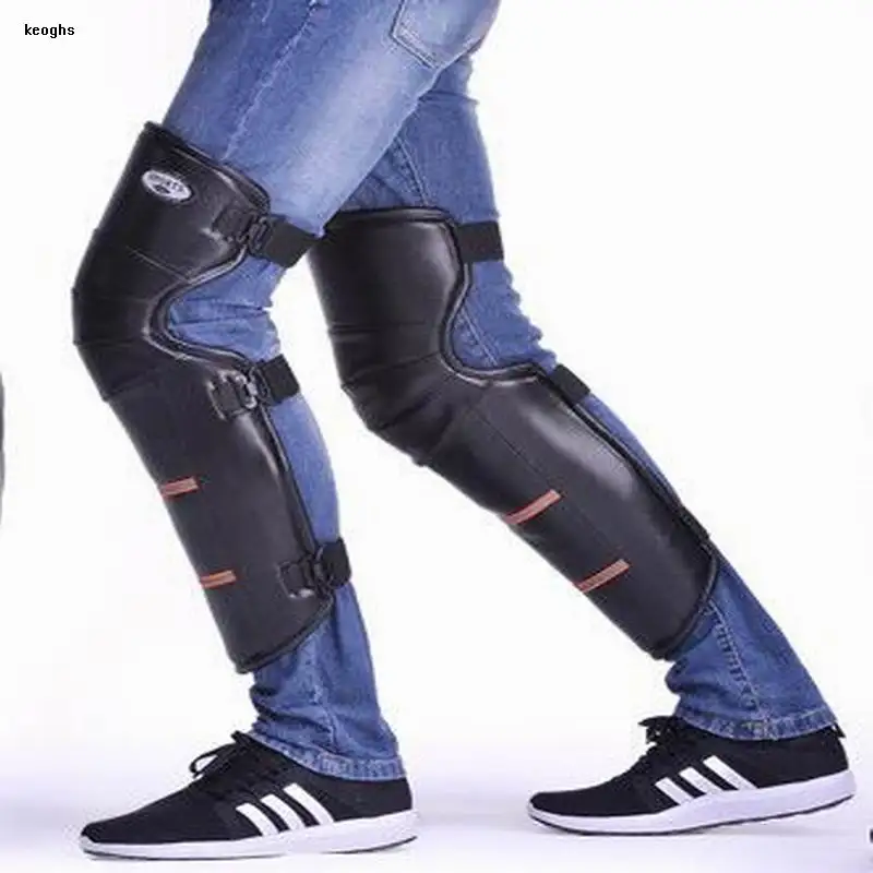 PU slider knee protector motorcycle joelheira motocross knee pads