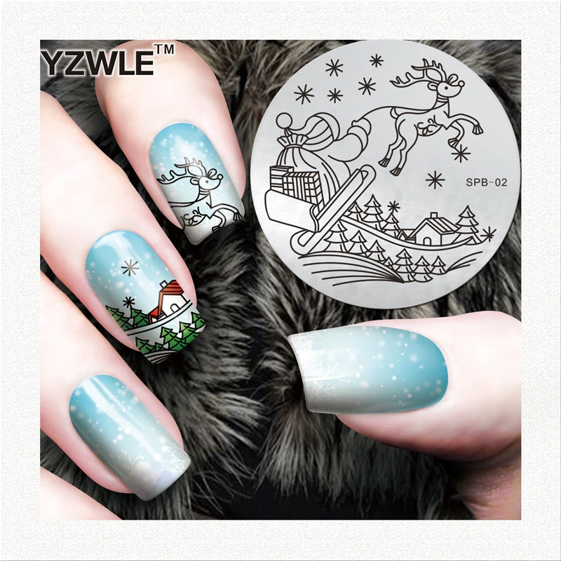 

fashion simple operation professional stamping stainless steel image plates nail art decorations tools