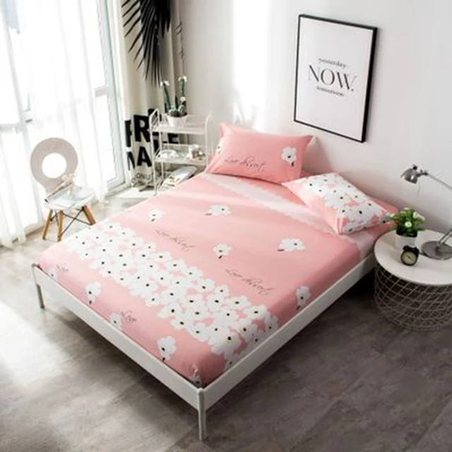 100 Cotton Colorful Bed Sheet Cute Animal Bed Cover Checked Bedsheet