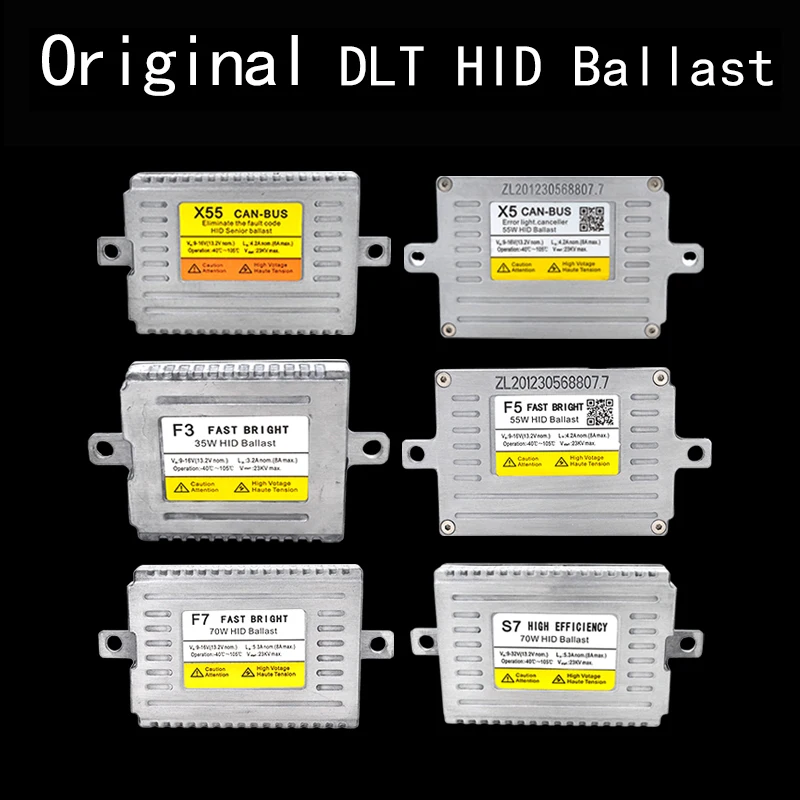 SKYJOYCE 1 пара оригинальный DLT HID балласт 12 В 24 в 35 Вт 55 70 F3 F5 F7 S7 T5 X3 X5 X35 X55 Canbus