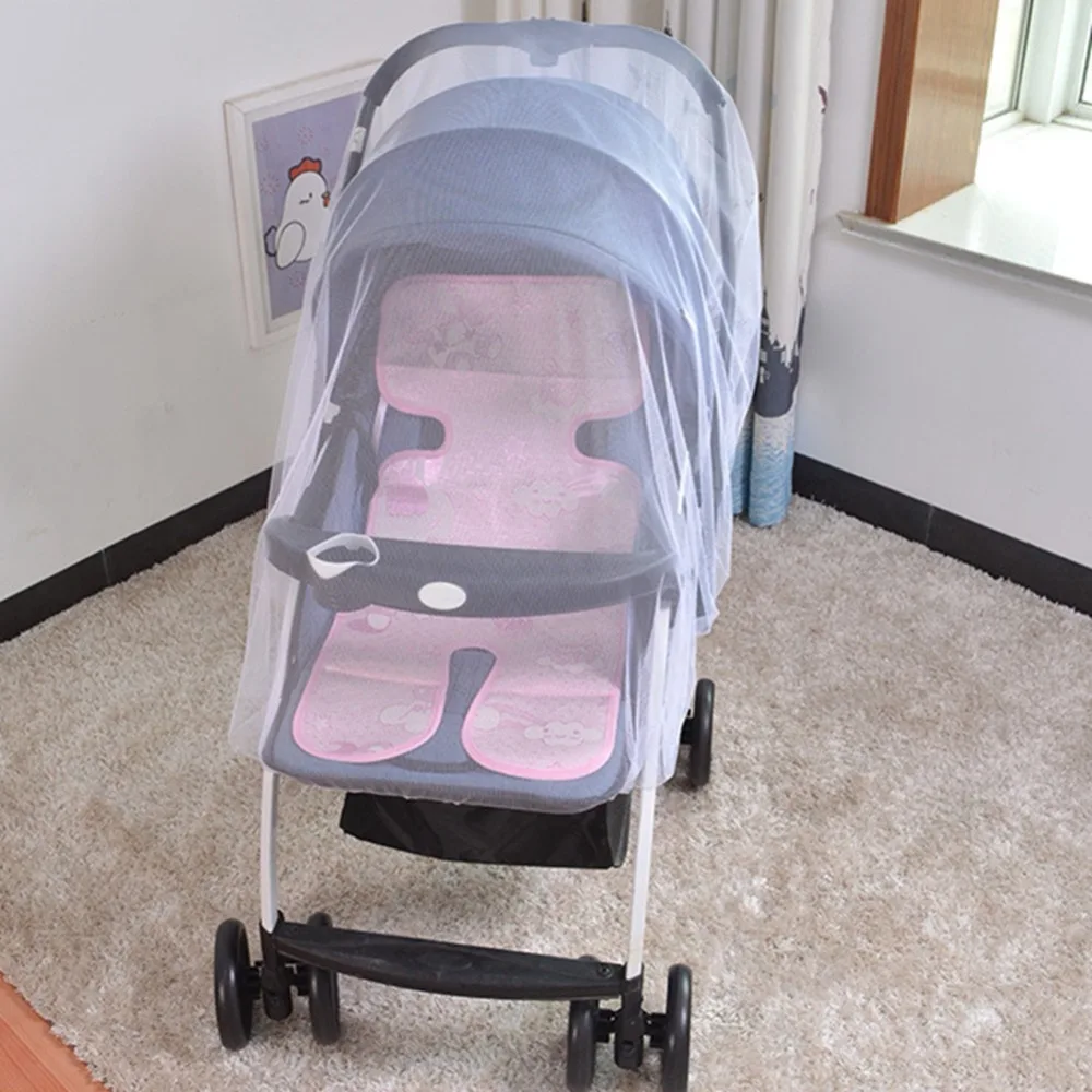 

Baby Carriage Cart Mosquito Net Increase Large Encryption Baby Stroller Netting Pushchair Mosquito Insect Net Safe Mesh