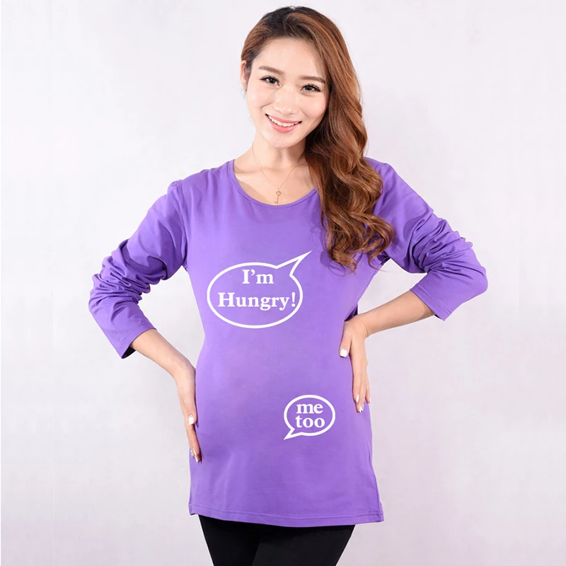 Buy Funny pregnancy t shirts L XXL maternity tops