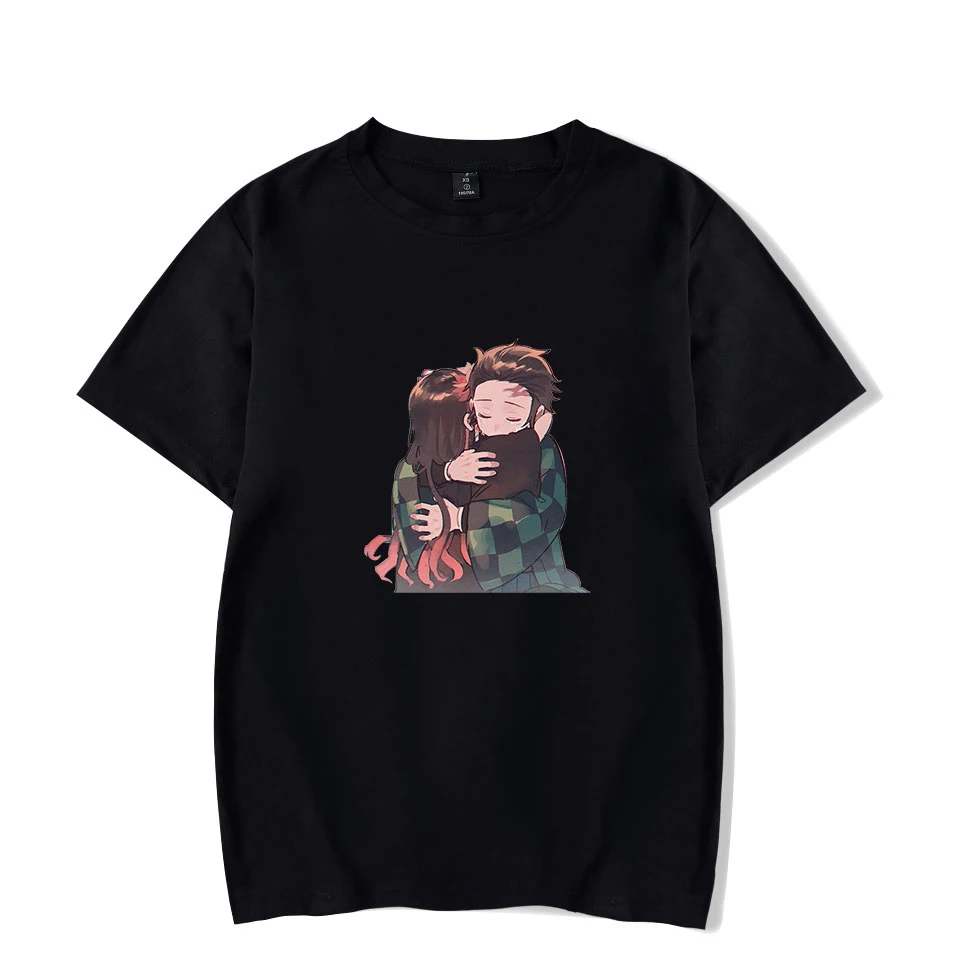 

New Demon Slayer Kimetsu no Yaiba T shirt Men Women 2019 Summer Fashion Short Sleeve T shirt Boys/girls Casual O-Neck Tees