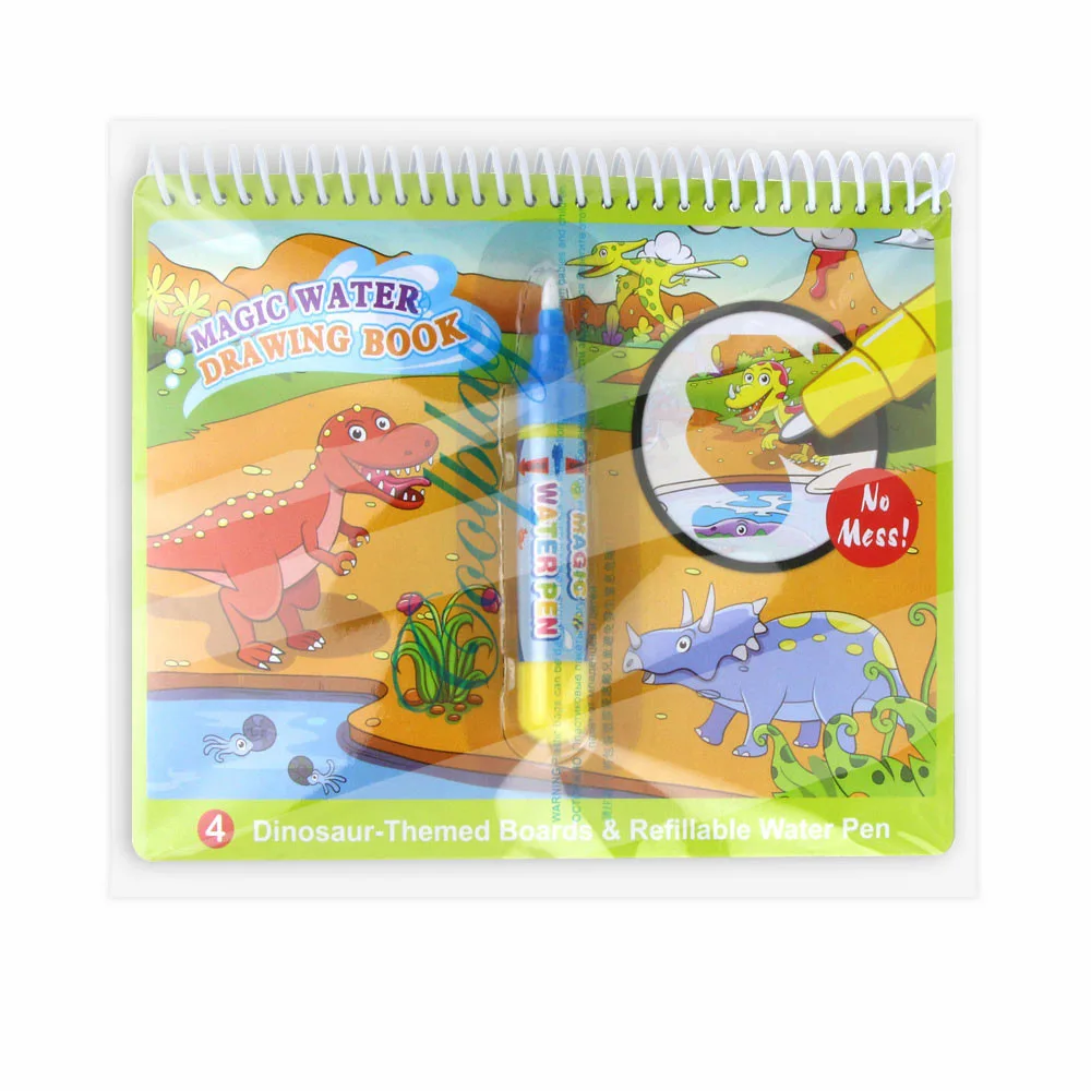 Magic Water Drawing Book Coloring Book Doodle & Magic Pen Painting Drawing Board For Kids Toys Birthday Gift Kids Boy Education Magic Water Drawing Book Coloring Book Doodle & Magic Pen Painting Drawing Board For Kids Toys Birthday Gift Kids Boy Education
